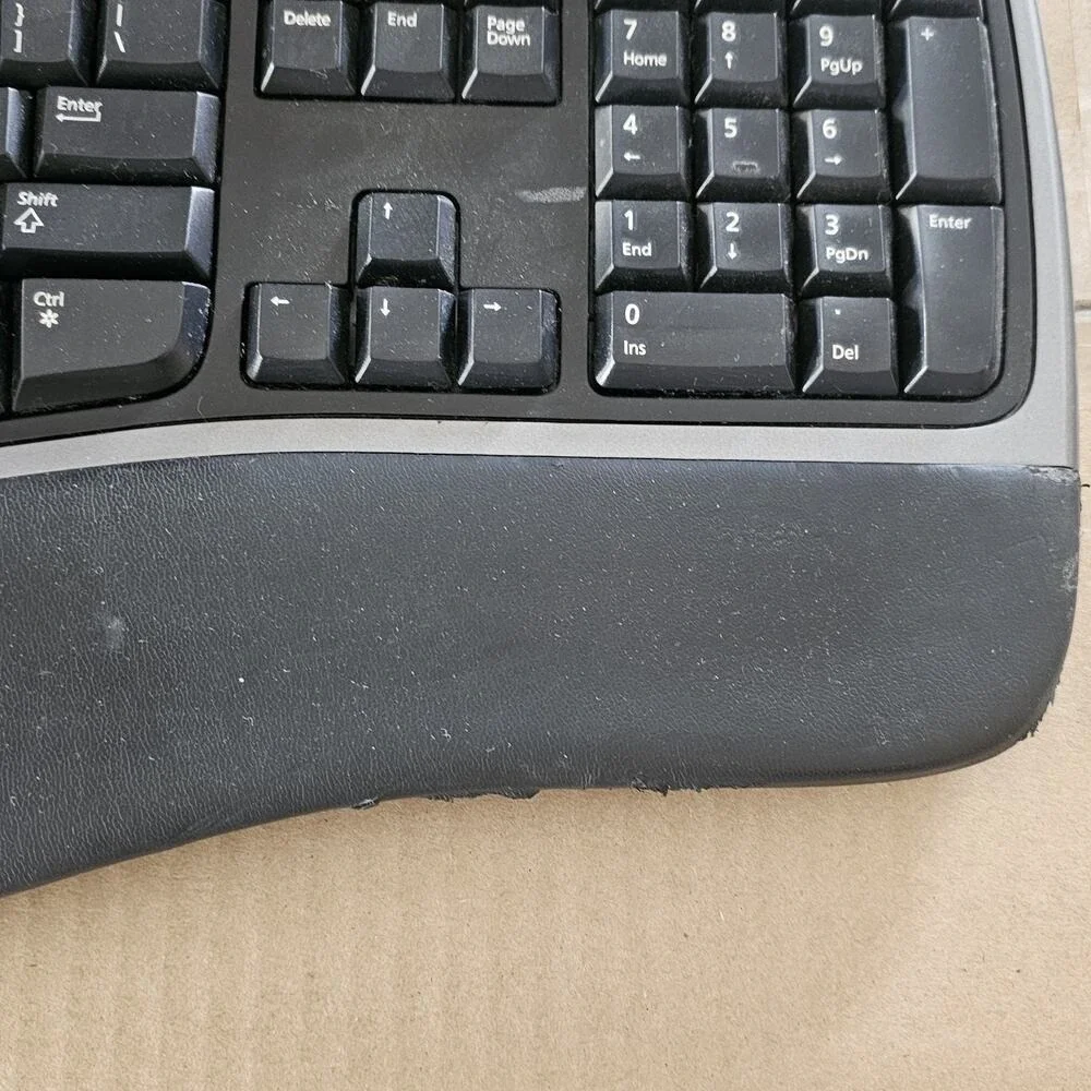 Microsoft keyboard used